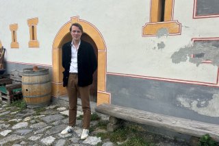 Mathieu Aymon nous a rencontrés devant le Musée des Bisses.